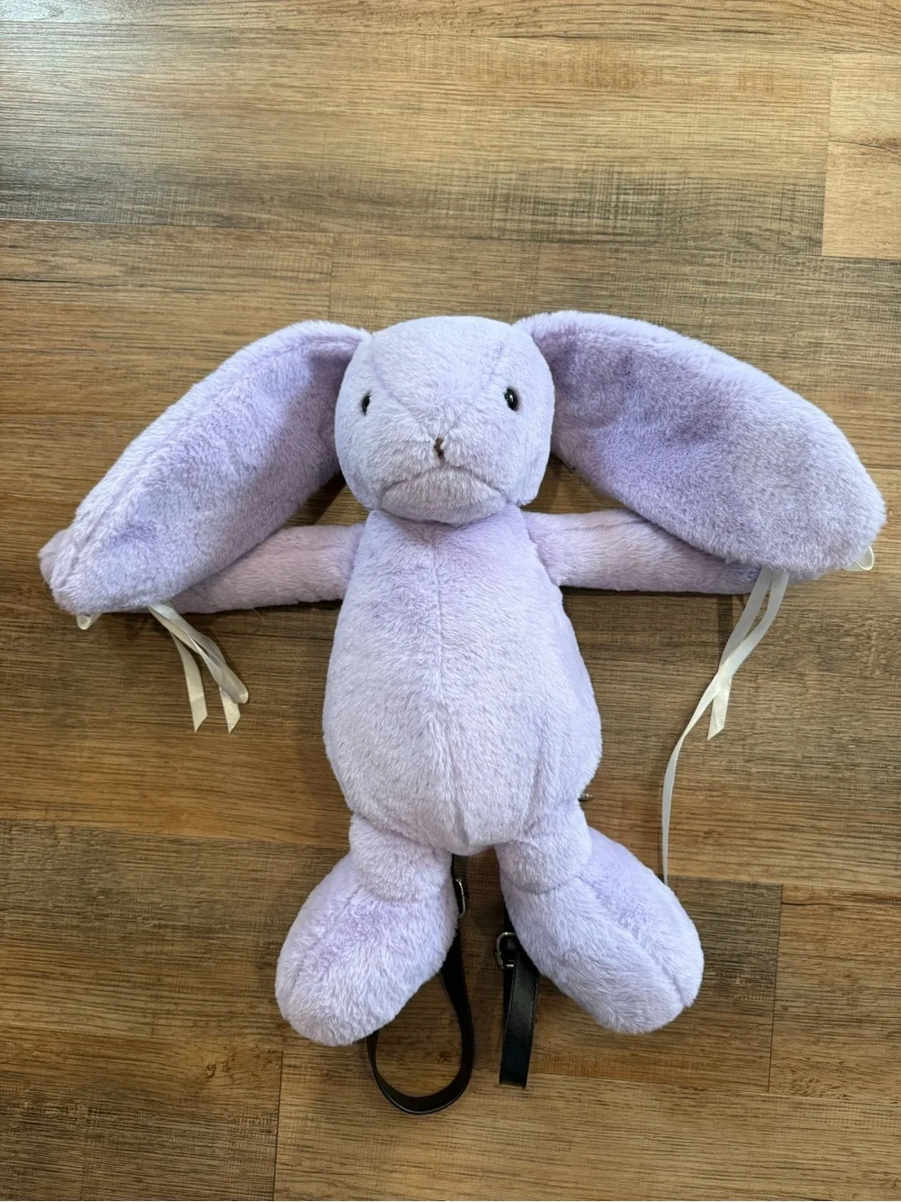 Dolls Kill Lavender Plush Bunny Backpack